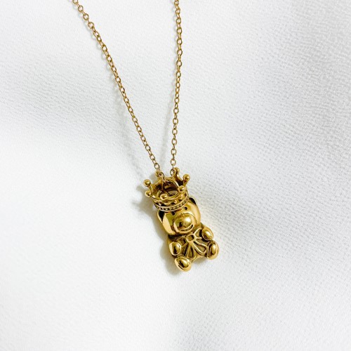   R 76 KARŪNUOTAS MEŠKUTIS grandinėlė