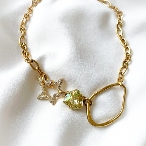  Z 7 Grandinėlė kristalų spalvą - pasirinkti