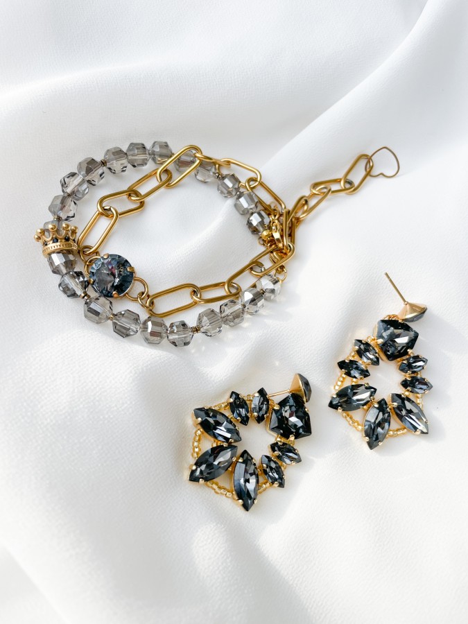   H 13 Apyrankės 2 vnt + auskarai